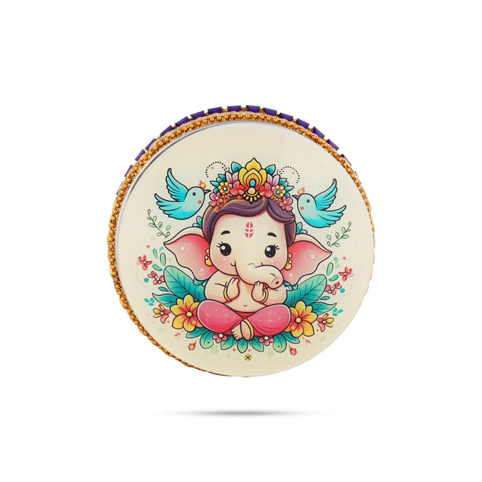 Bangle Box - 2 x 4 Inches | Storage Box/ Decorated Box/ Fancy Box for Women