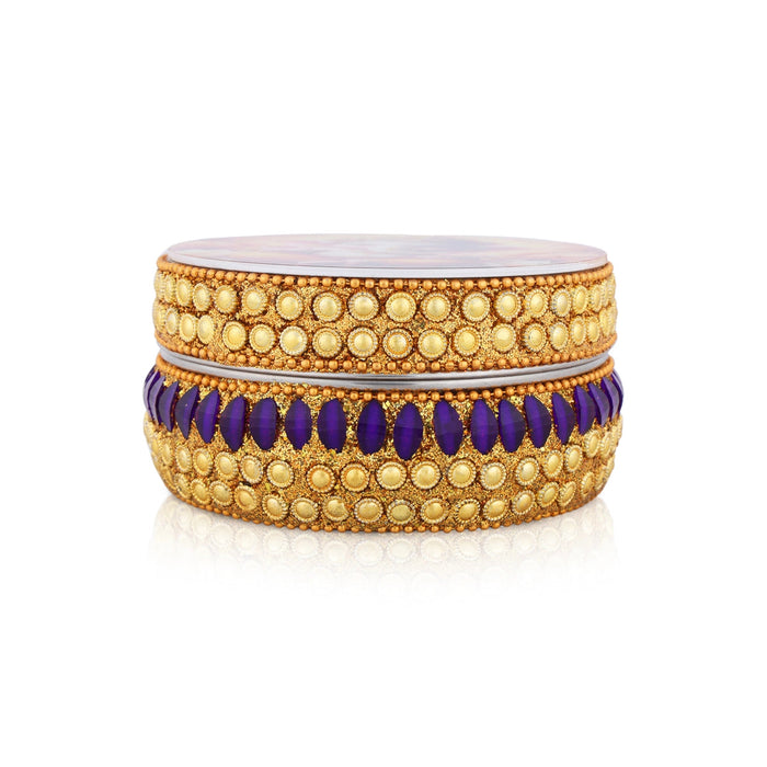 Bangle Box - 2 x 4 Inches | Storage Box/ Decorated Box/ Fancy Box for Women