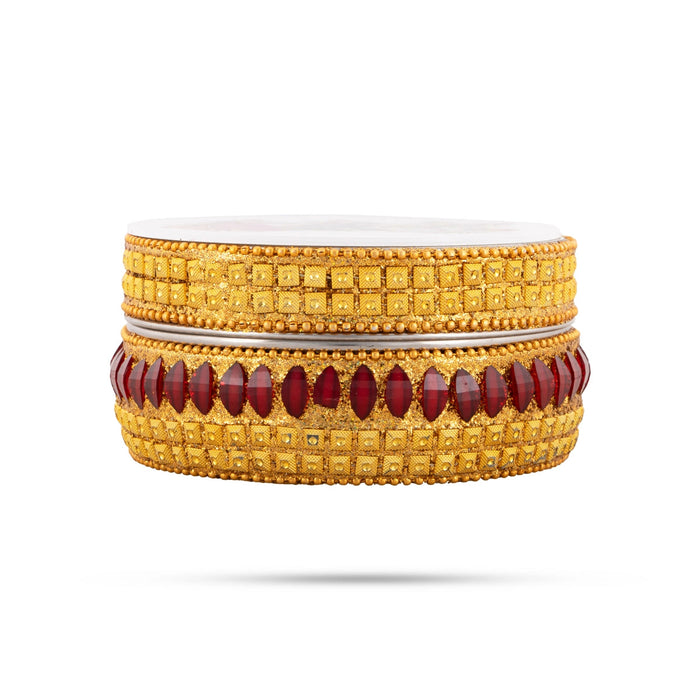 Bangle Box - 2 x 4 Inches | Storage Box/ Decorated Box/ Fancy Box for Women