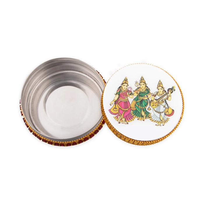 Bangle Box - 2 x 4 Inches | Storage Box/ Decorated Box/ Fancy Box for Women