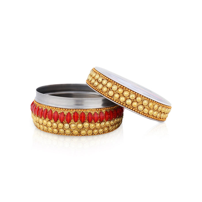 Bangle Box - 2 x 4 Inches | Storage Box/ Decorated Box/ Fancy Box for Women