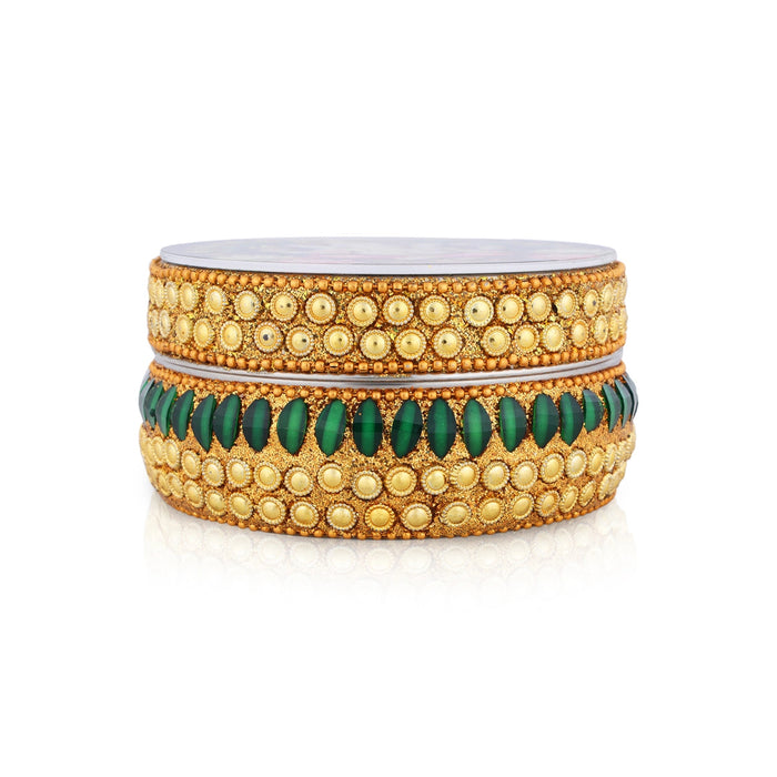 Bangle Box - 2 x 4 Inches | Storage Box/ Decorated Box/ Fancy Box for Women