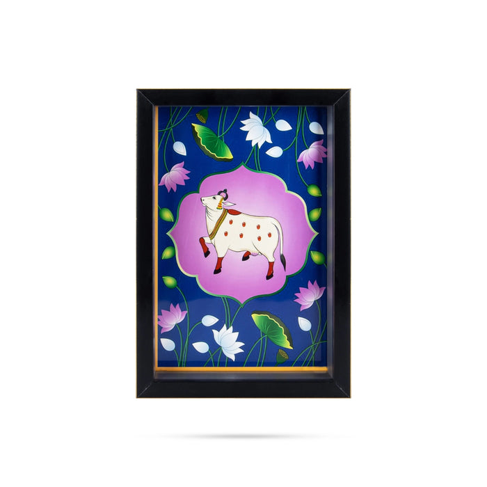 Pooja Tray - 1.5 x 9.5 Inches | Decorative Serving Plate / Wooden Plate For Home Decor