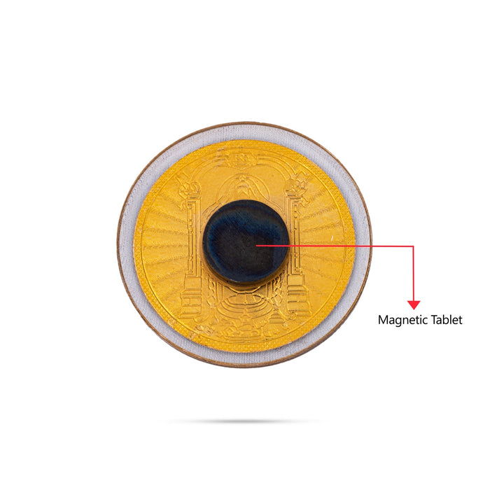 Balaji Murti Design Fridge Magnet - 1.5 X 1.5 Inches | Picture Magnet/ Photo Magnet For Home Decor And Gifting