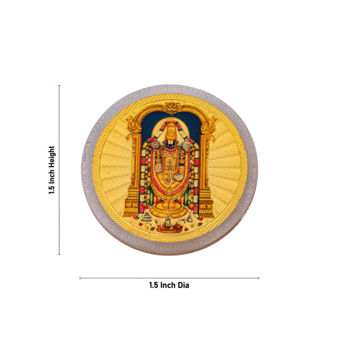 Balaji Murti Design Fridge Magnet - 1.5 X 1.5 Inches | Picture Magnet/ Photo Magnet For Home Decor And Gifting