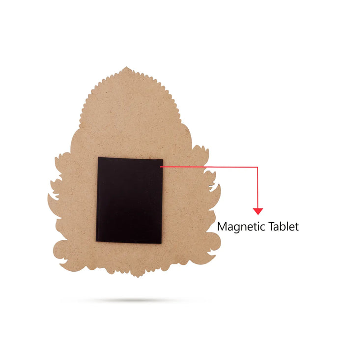 Mixed God Printed Picture Magnet - 5 X 2.75 Inches | Fridge Magnet/ Divine God Image Magnet For Home & Office