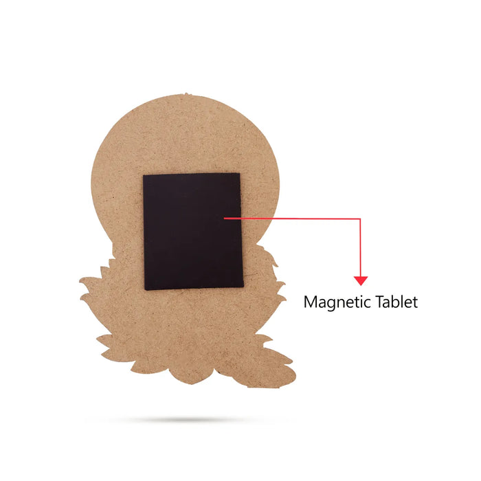 Mixed God Printed Picture Magnet - 5 X 2.75 Inches | Fridge Magnet/ Divine God Image Magnet For Home & Office