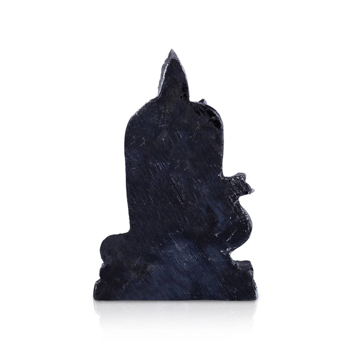 Murugan Standing On Base Murti - 4 x 2.5 Inches | Antique Resin Idol/ Karthikeyan Statue For Worship