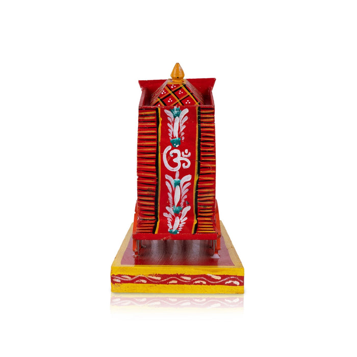 Radham Kondapalli Toy - 10 X 11 Inches | Handmade Showpiece/ Ratham Wooden Statue For Home Decor &Golu Display