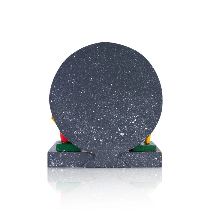 Ram Darbar Kondapalli Toy - 7.75 X 7 Inches | Rama Handmade Showpiece/ Wooden Statue For Home Decor & Gifting