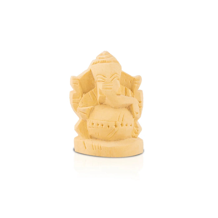 Vellerukku Vinayagar Statue - 2 x 1.25 Inches | Shwetark Ganapati/ Ganesh Statue for Pooja