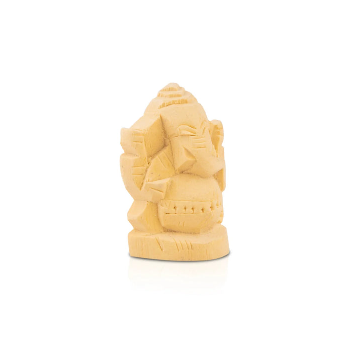 Vellerukku Vinayagar Statue - 2 x 1.25 Inches | Shwetark Ganapati/ Ganesh Statue for Pooja