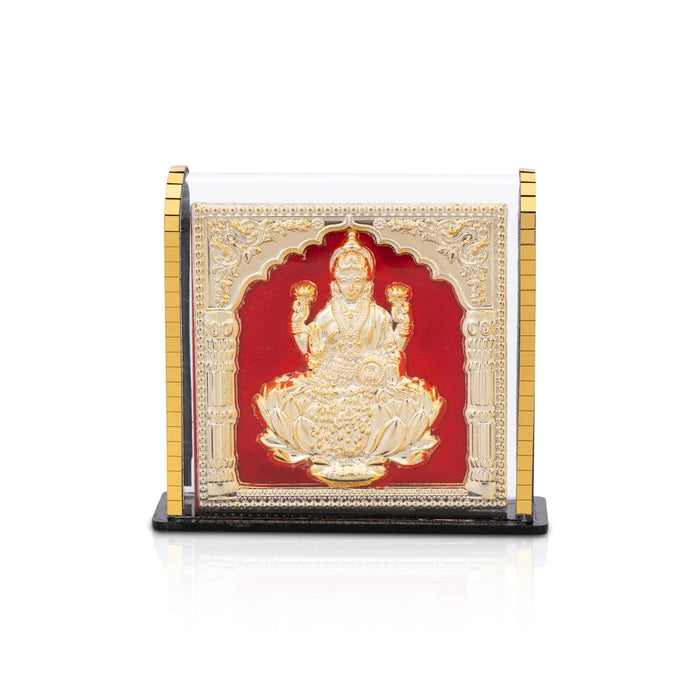 Lakshmi Murti Acrylic Photo Frame - 2.75 x 3 Inches | Acrylic Picture Frame/ Acrylic Photo Stand for Car