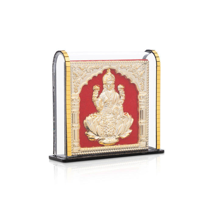 Lakshmi Murti Acrylic Photo Frame - 2.75 x 3 Inches | Acrylic Picture Frame/ Acrylic Photo Stand for Car
