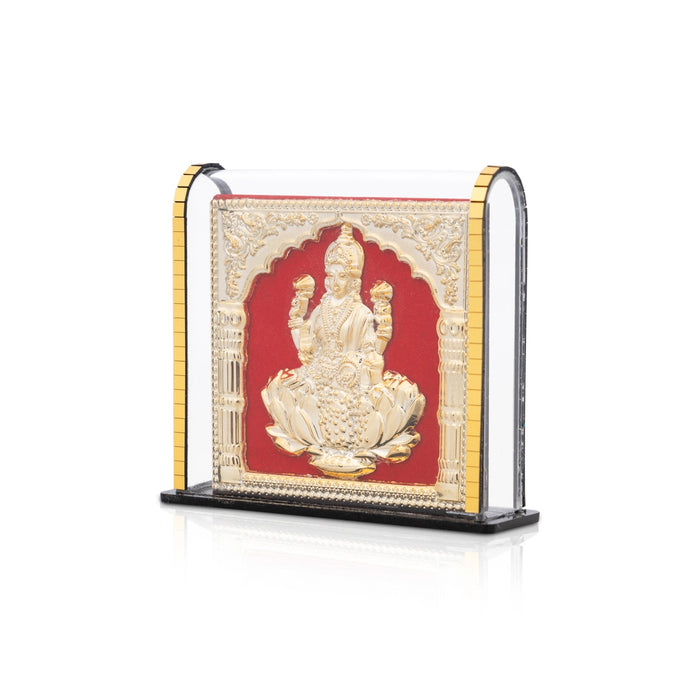 Lakshmi Murti Acrylic Photo Frame - 2.75 x 3 Inches | Acrylic Picture Frame/ Acrylic Photo Stand for Car