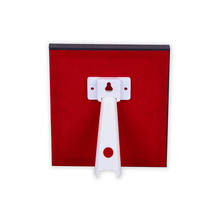 Ganesh Murti Design Photo Frame - 5 x 5 Inches | Gold Foil Wall Picture Frame For Home Decor And Gifting