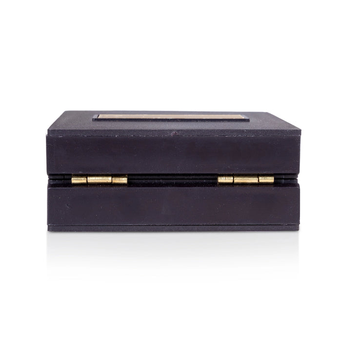 Puja Box with Paduka - 1.5 x 3.75 Inches | Lord Shivan Pooja Box/ Divine Footprint Box for Home