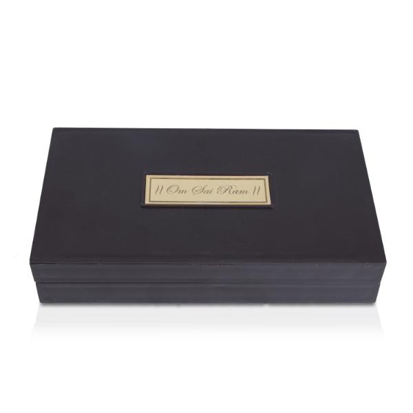 Sai Baba Murti Design Pooja Box - 1.5 X 8.5 X 5 Inches | Puja Box/ Charan Paduka Box For Pooja And Gifting