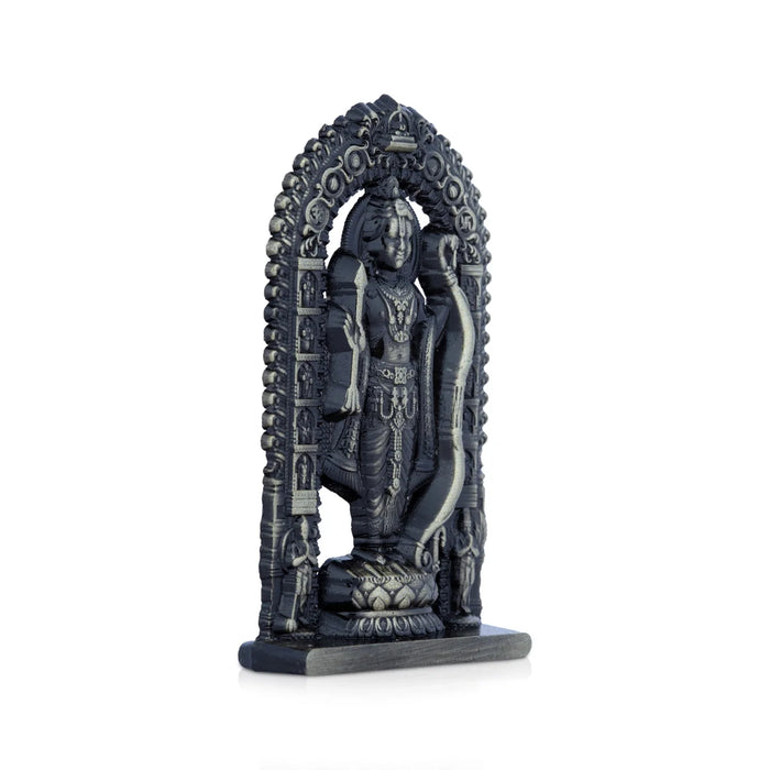 Ayodhya Rama Idol - 3 x 1.5 Inches | Zinc Statue/ Antique Polish Ayodhya Ramar Statue for Pooja