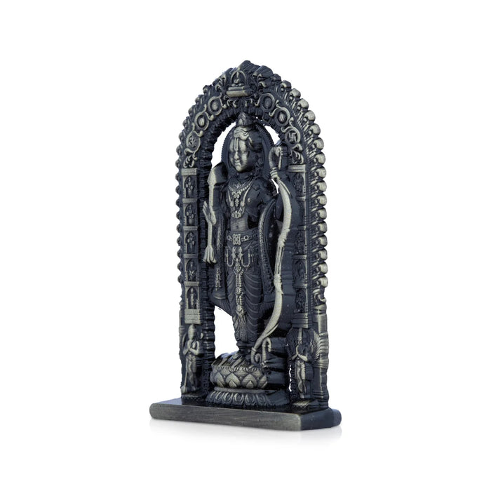 Ayodhya Rama Idol - 3 x 1.5 Inches | Zinc Statue/ Antique Polish Ayodhya Ramar Statue for Pooja