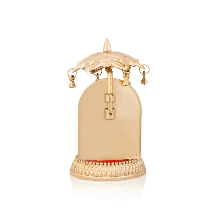 Car Stand - Ayodhi Ramar Padham With Umberlla - 4.5 Inch