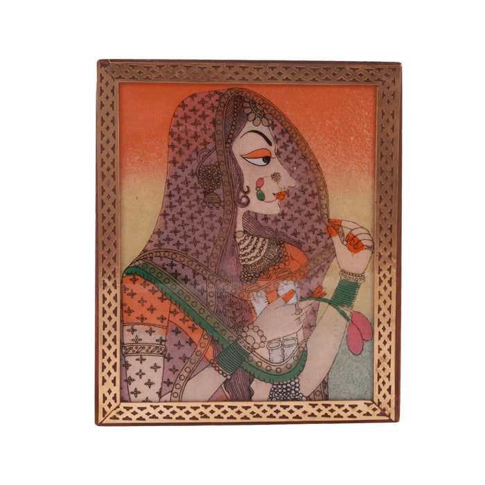 Jewellery Box  - Sheesham - 6 x 5 Inches |  Wooden Box/ Sheesam Wood Gem Stone Box for Women