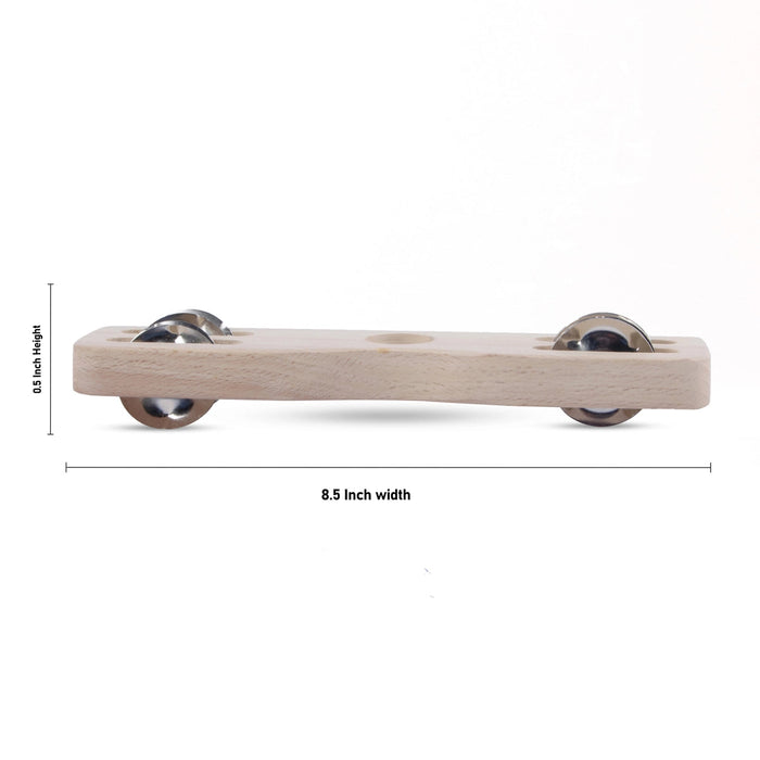 Wooden Chapala Kattai Pair - 0.5 x 8.5 Inches | Indian Musical Instrument/ Bharathanatyam Dance Stick