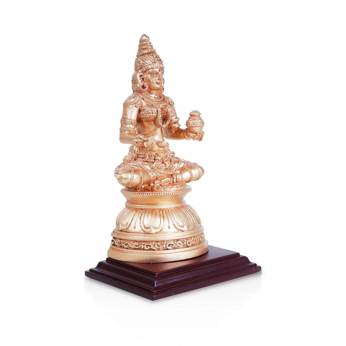 Annapurna Devi Murti - 7.5 x 4.5 Inches | Resin Statue/ Annapoorani Idol for Pooja