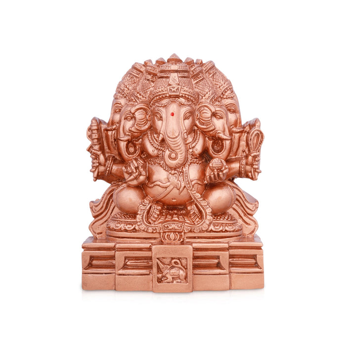 Panchamuga Ganesha Copper