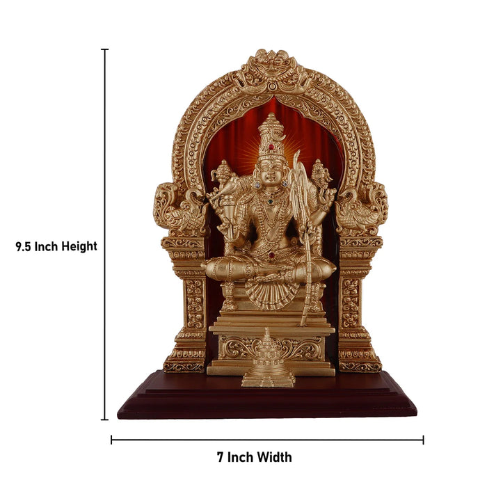 Kamakshi Idol - 9.5 x 7 Inches | Resin Kamakshi Statue for Pooja