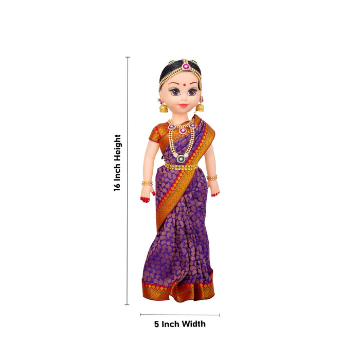 Baby Shower Function Plastic Golu Bommai Set - 16 x 5 Inches | Giri Golu Doll/ Navaratri Golu Bomma/ Gombe