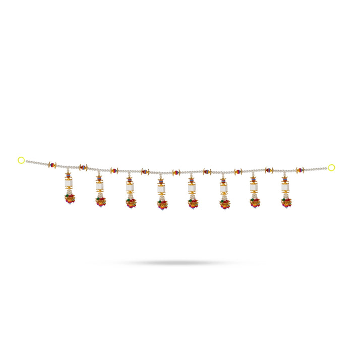 Door Toran - 37 Inches | Artificial Toran/ Beads Design Thoran/ Bandanwar for Home Decor