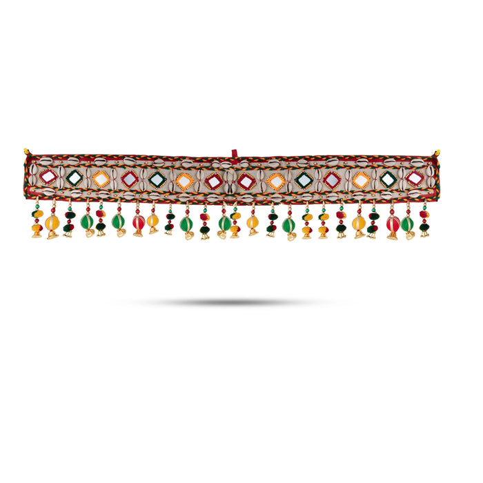 Door Toran - 37 Inches | Chozhi & Stone Design Thoran / Bandanwar for Home Decor