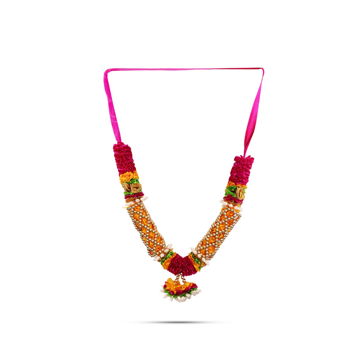 Artificial Flower Mala - 9 Inches | Deity Mala / Artificial Floral Garland