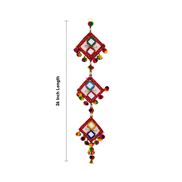 Decorative Hanging - 26 Inches | Beads Design Wall Hanging / Wall Decor