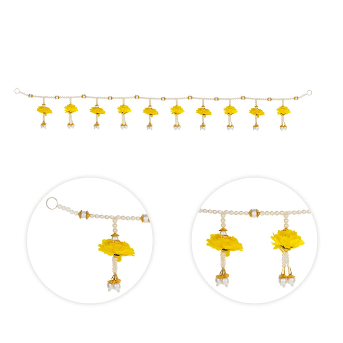 Decorative Toran - 43 Inches | Artificial Thoran/ Beads Design Bandanwar/ Ladi for Door Decor