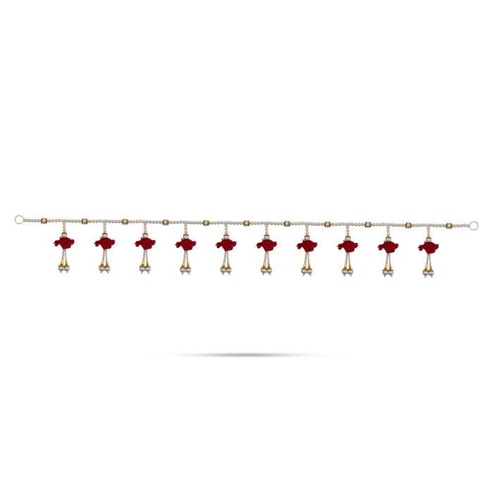 Decorative Toran - 43 Inches | Artificial Thoran/ Beads Design Bandanwar/ Ladi for Door Decor