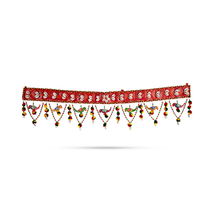 Door Toran - 38 Inches | Artificial Ladi / Beads Design Thoran/ Bandanwar for Home Decor