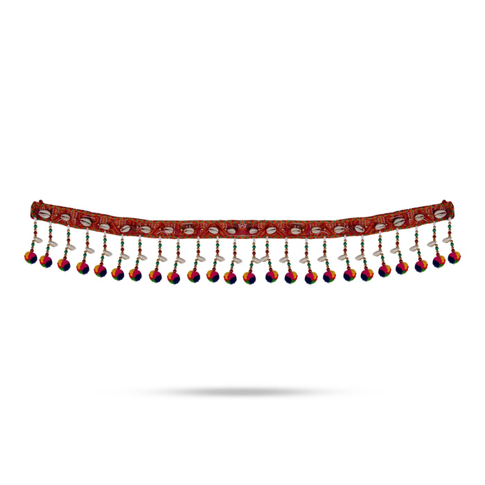 Door Toran - 37 Inches | Artificial Thoran/ Chozhi Design Door Hanging/ Bandanwar for Home Decor