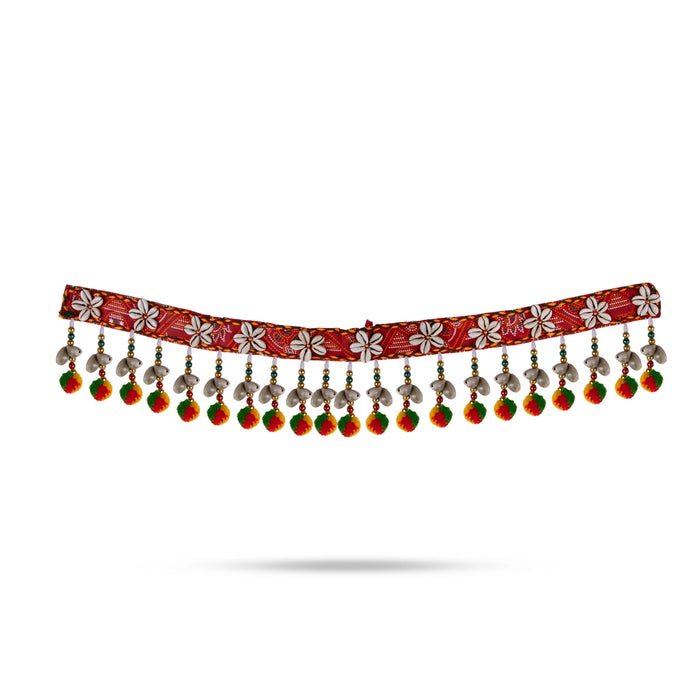 Door Toran - 37 Inches | Artificial Ladi / Chozhi Design Thoran/ Bandanwar for Home Decor