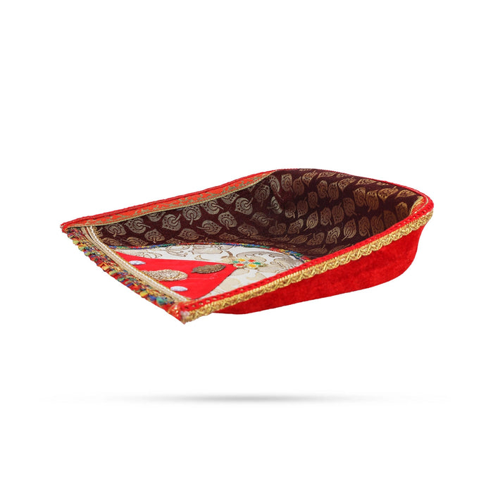 Decorative Moram - 2.5 x 9 x 11 Inches | Wedding Soop Decoration/ Decorative Muram for Wedding