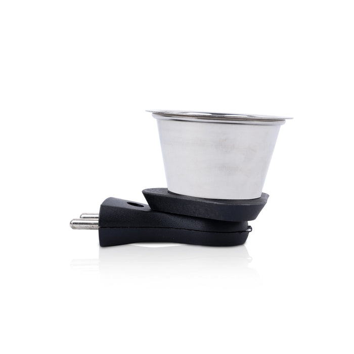 Electric Kapoor Dhani - 2 x 3.5 Inches | Electric Camphor Diffuser/ Steel Camphor Burner for Home