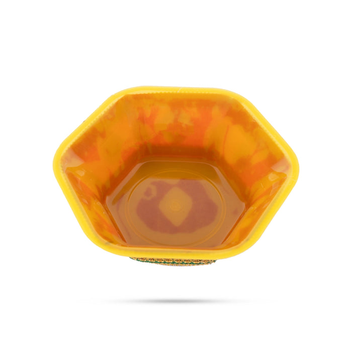 Decorated Bowl - 2 x 6 Inches | Decorated Cup for Wedding