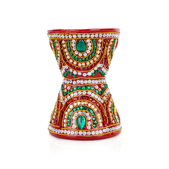 Stone Decorative Lota - 5.5 x 4 Inches | Stone Lota / Kalash Pot for Wedding Occasions