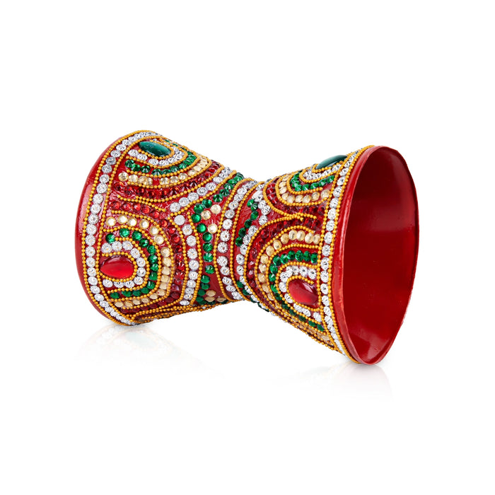 Stone Decorative Lota - 5.5 x 4 Inches | Stone Lota / Kalash Pot for Wedding Occasions