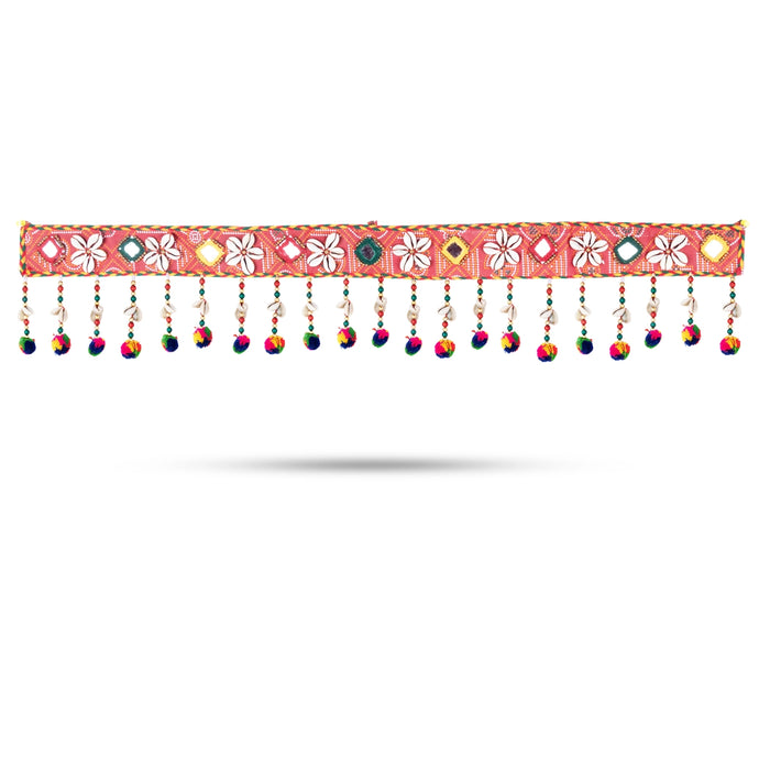 Decorative Toran - 38 Inches | Chozhi Design Door Hanging/ Artificial Ladi/ Thoranam for Entrance Decoration