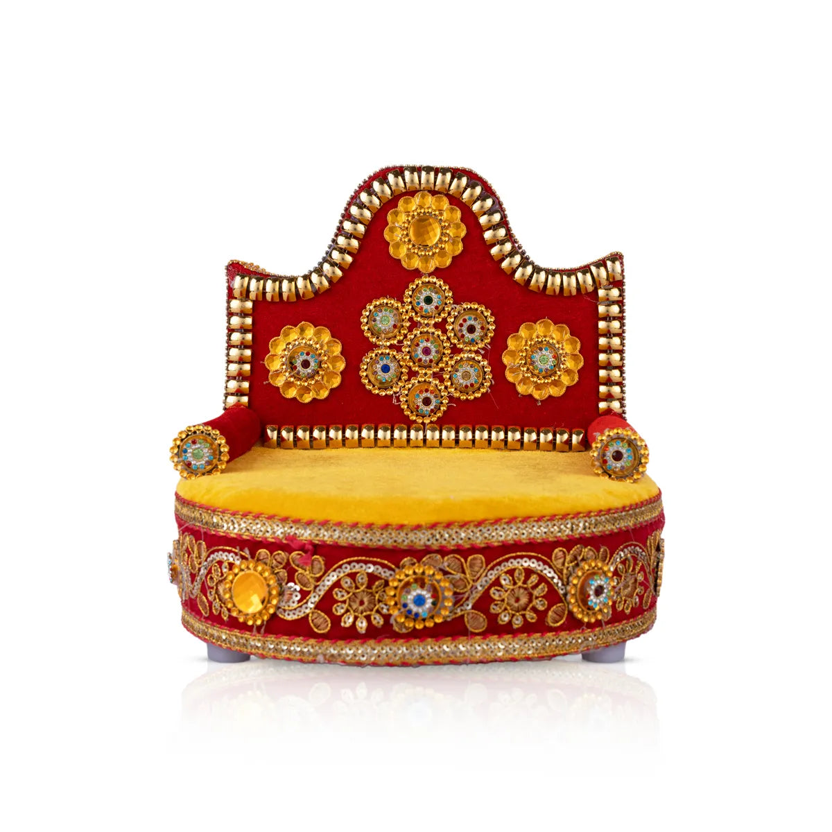 Giri USA - Velvet Singhasan with Leg | Simmasanam | Bajot for Pooja
