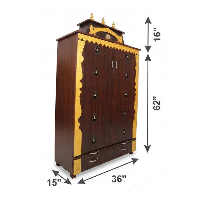 Full Door Mandapam - 78x36x15 Inch - 73 kgs