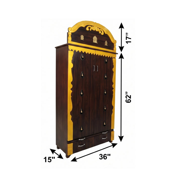Full Door Mandapam - 79x36x15 Inch - 64 kgs
