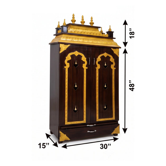 Full Door Mandapam - 66x30x15 Inch - 48 kgs